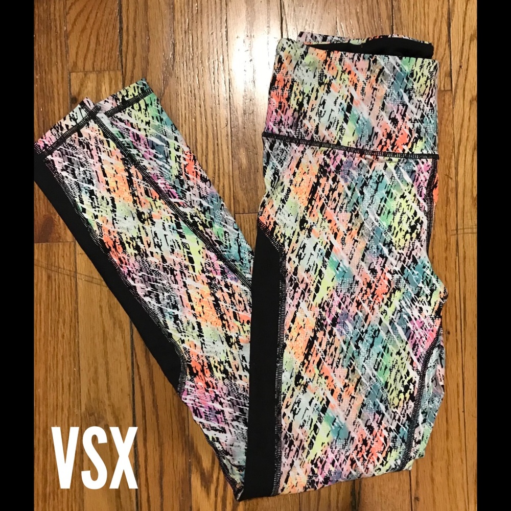 Victoria’s Secret Sport Neon Paneled Leggings